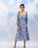 The Jodi Life  Elle Muslin Silk Midi Dress