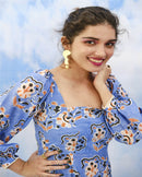 The Jodi Life  Elle Muslin Silk Midi Dress