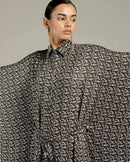 Studio Rigu  Azulik Kimono Dress in Vegan Silk