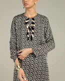 Studio Rigu  Azulik Kurta with Pants in Vegan Silk