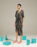 Studio Rigu  Azulik Kaftan in Vegan Silk