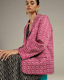 Studio Rigu  Aster Casual Blazer in Vegan Silk