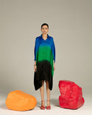 Studio Rigu  Lehriya Kimono Dress in Vegan Silk