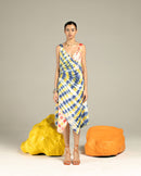 Studio Rigu  Jaipur Strappy Dress in Vegan Silk