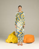 Studio Rigu  Jaipur Kurta and Trouser Set in Vegan Silk