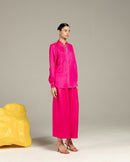 Studio Rigu  Jodhpur Linen Shirt and Flared Trousers