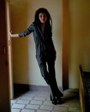 Studio Rigu  Bande Topstitched Shirt with Trousers