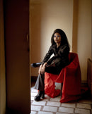 Studio Rigu  Bande Topstitched Shirt with Trousers