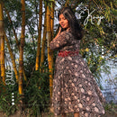 Kavya Upcycled Fit & Flare Dress