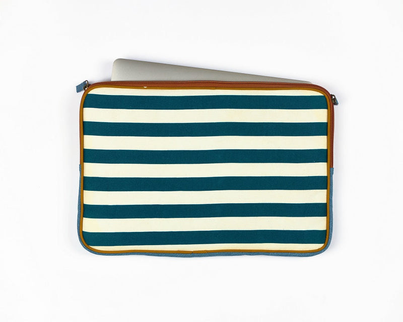 Use Me Works Striped Laptop Sleeve