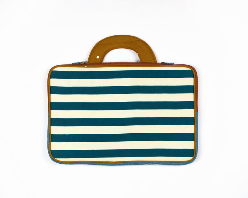 Use Me Works Striped Laptop Sleeve