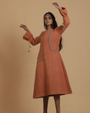 Handcrafted Sun-dried Handspun and Handwoven cotton Dress