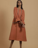 Handcrafted Sun-dried Handspun and Handwoven cotton Dress