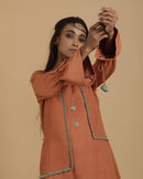 Handcrafted Sun-dried Handspun and Handwoven cotton Dress