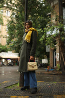 Saanjh Straw & Coco Fabric Baguette