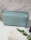 Whitefire Vegan Leather Travel Pouch in Arctcic Blue