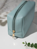 Whitefire Vegan Leather Travel Pouch in Arctcic Blue