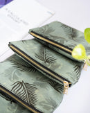 Whitefire Cotton Travel Pouch in Tropical Green