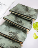 Whitefire Cotton Travel Pouch in Tropical Green