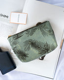 Whitefire Cotton Travel Pouch in Tropical Green