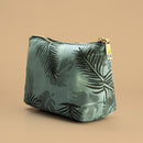Whitefire Cotton Travel Pouch in Tropical Green