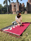 The Mango Tree Organic Cotton Handwoven Dusk Dhurrie