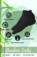 Bamboology Anti-Bacterial Bamboo Fabric Ankle Length Socks Pack Of 2