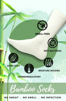 Bamboology Anti-Bacterial Bamboo Fabric Socks (Pack Of 2)