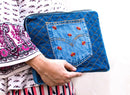 Use Me Works Upcycled Denim Ipad Kindle Sleeve