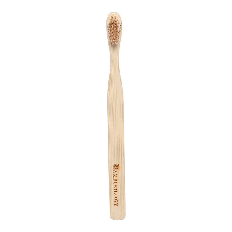Bamboo Toothbrush With Plant Based Bristles Pack Of 4