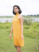 Vanaras Organic Cotton Amanda Halter Neck Dress