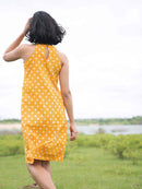 Vanaras Organic Cotton Amanda Halter Neck Dress