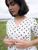 Vanaras Organic Cotton Elsa Fit & Flare Dress