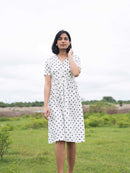 Vanaras Organic Cotton Elsa Fit & Flare Dress