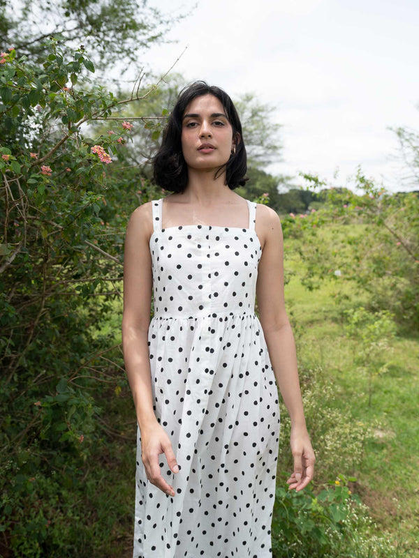 Vanaras Organic Cotton Pearl Dress