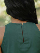 Vanaras Organic Cotton Vanya Maxi Slit Top