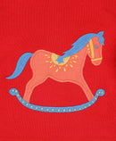 Organic Rocking Horse Tshirt and Shorts Set