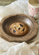 Hohmgrain Home Décor Dark Brown Seasoned Mango Wood Handcrafted Decagon Bowl