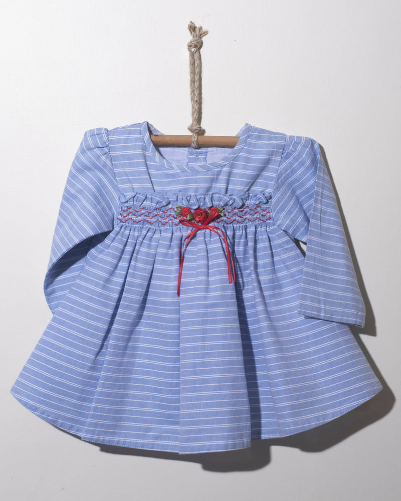 Petals Handcrafted Cotton Baby Frock