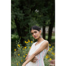 AC By Aratrika Chauhan 100% Organic Handloom Embroidered Kurti-Skirt