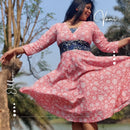 Vani Upcycled Fit & Flare Dress