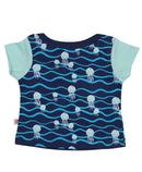 Organic Squishy Tshirt and Diaper Cover Set