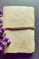 Unalome Sugarcane Paper Handmade Notebook