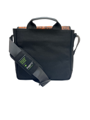 Jaggery Serially Circular Satchel in Ex-Cargo Belts and Rescued Car Seat Belts [10" Cafe Bag]