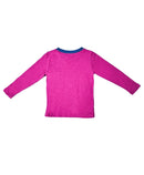 Organic Periwinkle Playtime Tshirt With Full Sleeves
