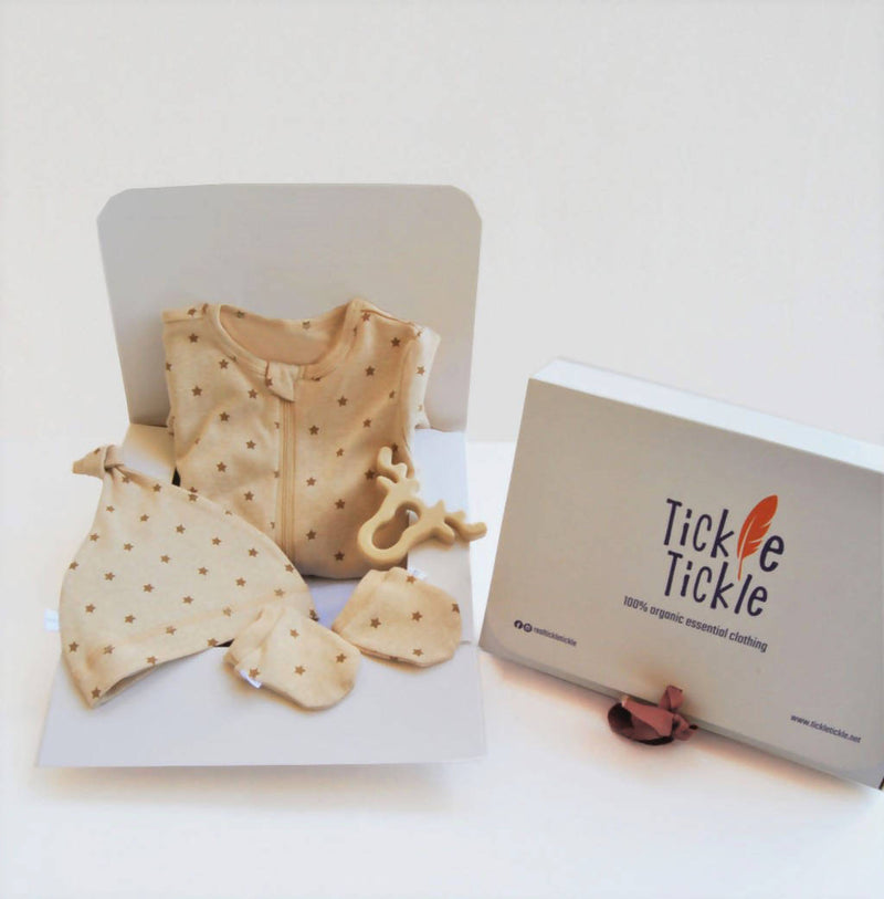 Ethically Made Lil Stardust Organic Baby Gift Hamper