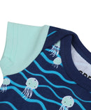 Organic Squishy Tshirt and Diaper Cover Set