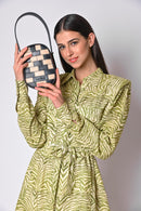 X Feet Above Berlin Upcycled Handbag