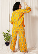 Earth Republic 100% Cotton Ikat Ambereez Handloom Co-Ord Set