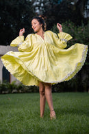 Daffodil Handcrafted Bohemian Dress
